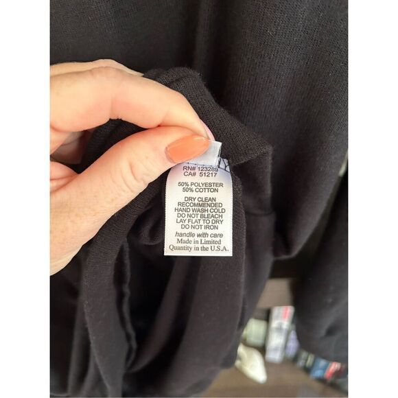 NWT Michael Lauren x Revolve Soft Black Tunic Sweater Size XS - Picture 5 of 5